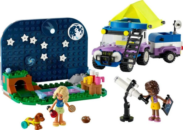 LEGO Friends 42603 Stargazing Camping Vehicle - Resim 3