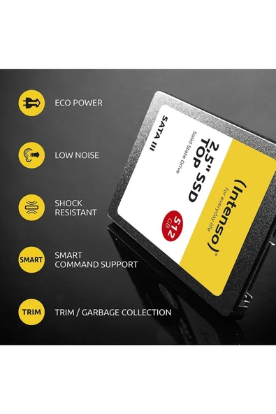 Intenso Top 3812450 2.5" 512 Gb Sata 3 Ssd - 5