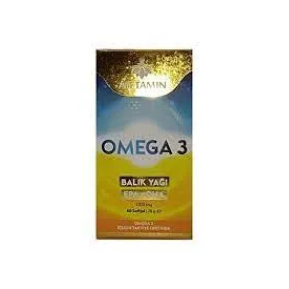 Omega 3 Balık Yağı 60 Softgel