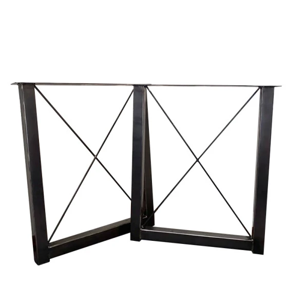 Masa Ayağı Siyah Metal Profil Masa Ayağı Çalışma Masası Ayağı ürün görseli 1