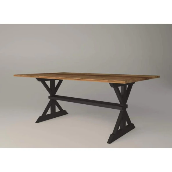 Metal Ofis Masa Ayakları Çalışma Masası Ayağı - Resim 2