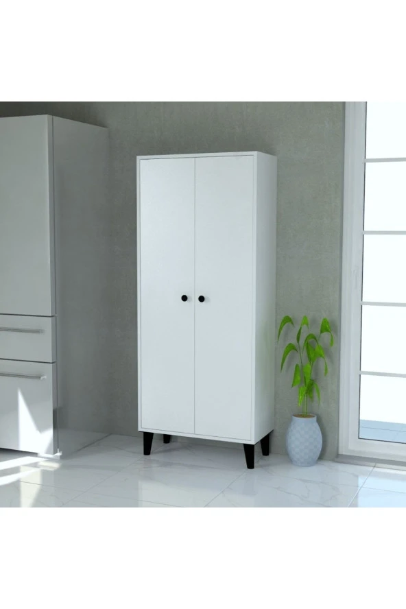 Mobilique Çok Amaçlı 5Raflı İzmir Dolap