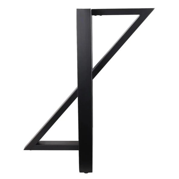 Siyah Demir Masa Ayağı Dekoratif Masa Ayakları - Resim 4