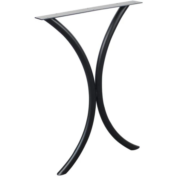 Mutfak Masası Metal Ayak X Masa Ayağı Tasarım Metal Ayak - Resim 3