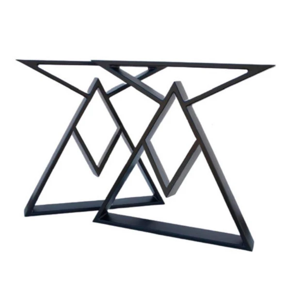 Kütük Masa Ayağı Metal Yemek Masası Ayağı Profil Ayak ürün görseli 1