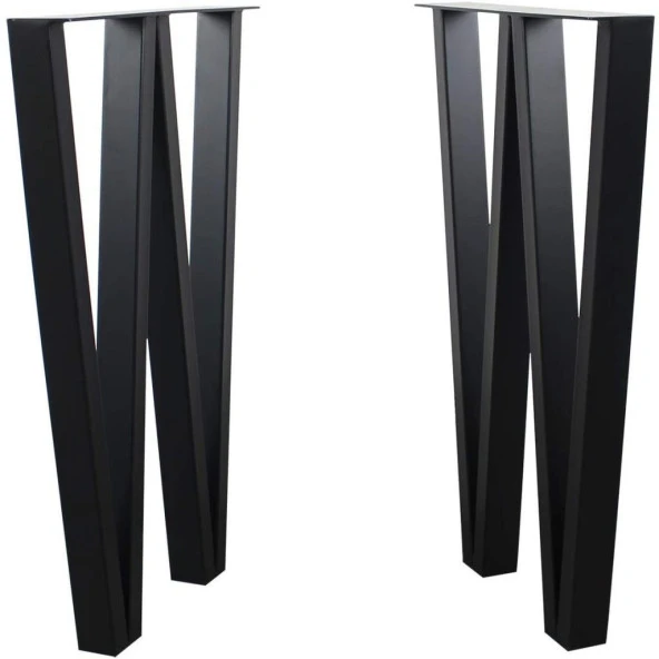 Kutu Profil Masa Ayakları Mutfak Masası Ayağı Metal Masa Ayağı - 2