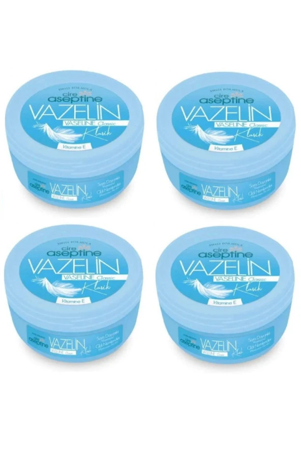 CIRE ASEPTINE Cire Aceptine Klasik Vazelin 150ml X4 Adet - 1