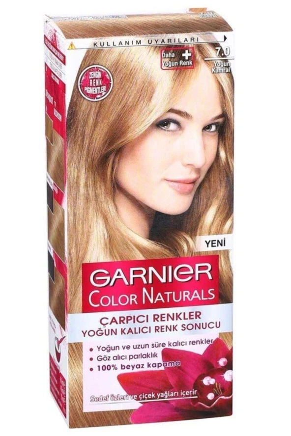 Garnier Çarpıcı Renkler 7 Yoğun Kumral Saç Boyası