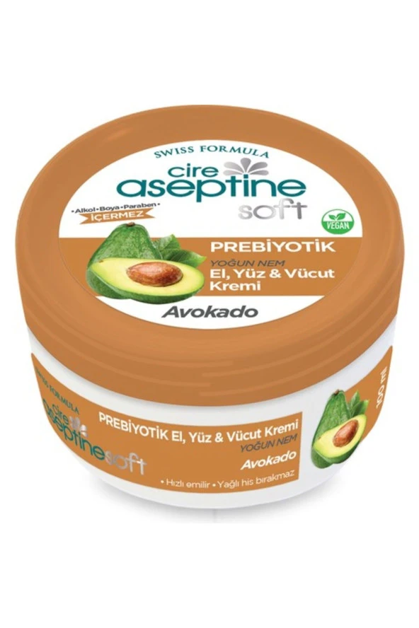 CIRE ASEPTINE Soft Avokado Nemlendirici Bakım Krem 100 ml