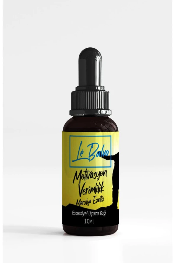 LE BALVO Motivasyon Verimlilik Esansiyel Uçucu Yağ Buhurdanlık Yağı Aromaterapi Difüzör 10 Ml