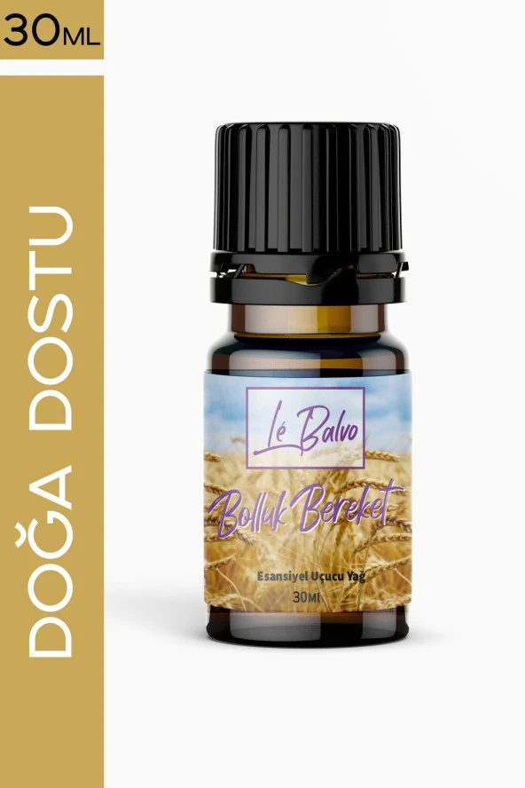 LE BALVO Bolluk Bereket Doğal Uçucu Yağ Saf Buhurdanlık Esansı Konsantre Oda Kokusu Esans Buhur Yağı 30ml