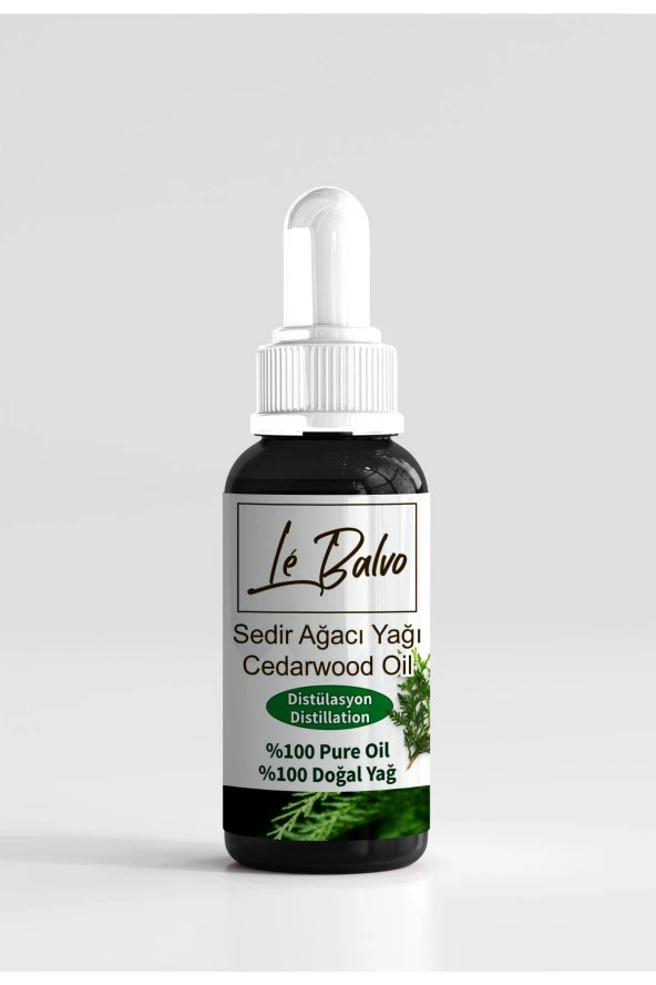 LE BALVO Sedir Ağacı Yağı 10 Ml ( Cedarwood Oil )