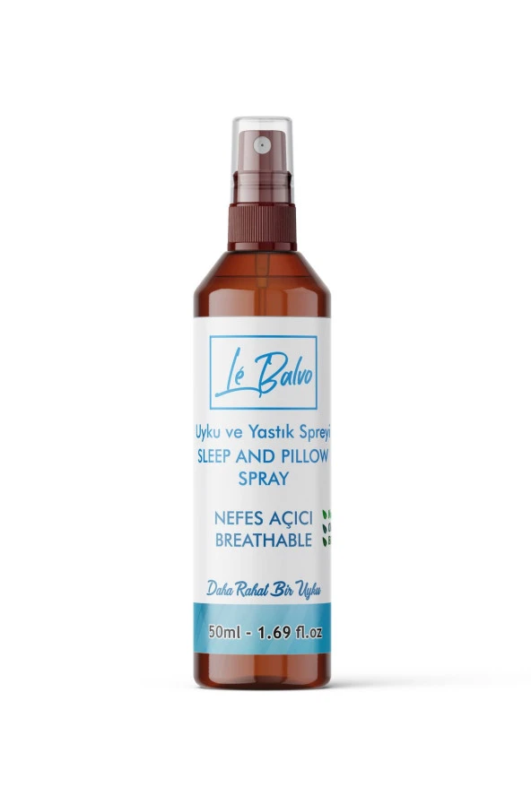 LE BALVO Nefes Açmaya Yardımcı Uyku Ve Yastık Spreyi ( Lavender Sleep And Pıllow Spray) 50 Ml