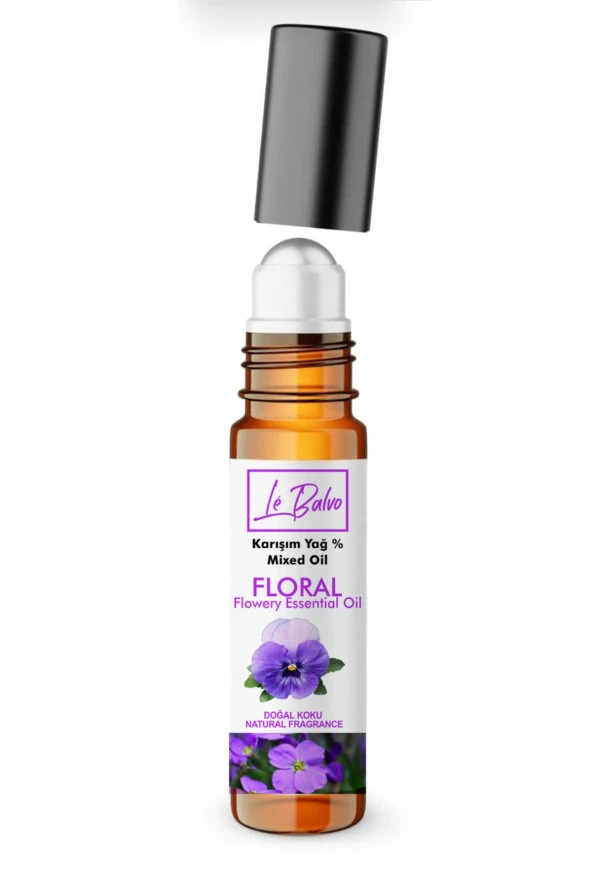 LE BALVO Floral Doğal Karışım Etkili Koku Roll-on 10ml