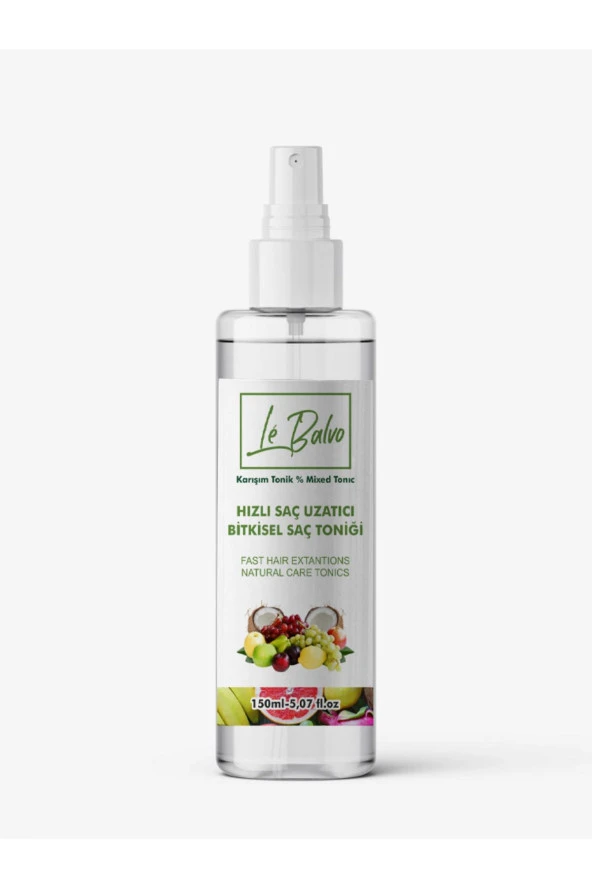 LE BALVO Hızlı Saç Uzatmaya Yardımcı Bitkisel Saç Tonik 150 Ml (Hair Tonic For Hair Growth)