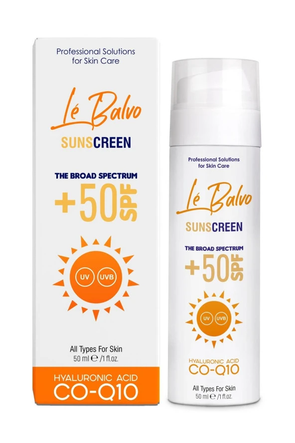 LE BALVO The Broad Spectrum 50 Spf Uv Protecting Yüksek Korumalı Güneş Kremi 50 ml
