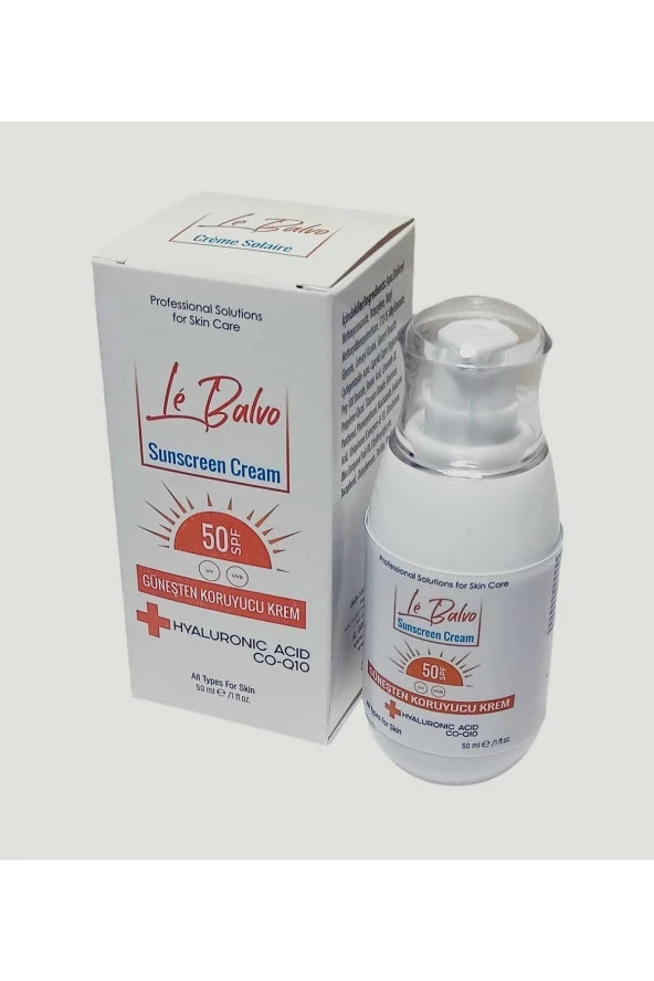 LE BALVO All Types For Skin Sun Protection Spf 50 Plus+ Uva/uvb 50 ml