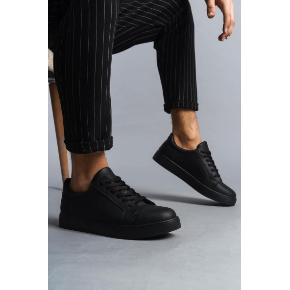 Kuback Ortapedik Dikişli Siyah Günlük Ayakkabı Sneaker KB165 - 2