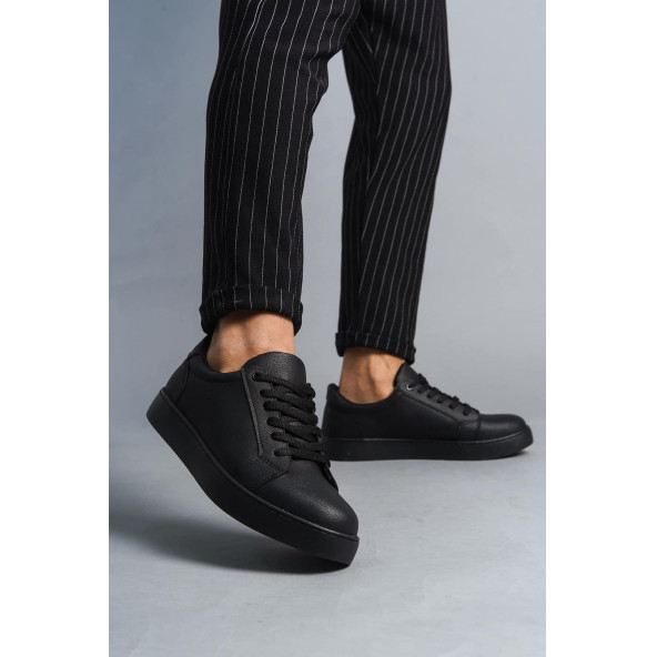 Kuback Ortapedik Dikişli Siyah Günlük Ayakkabı Sneaker KB165 - 3