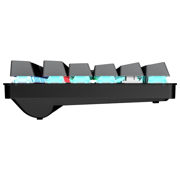 GamePower Eva 5 60M Mekanik Red Switch Türkçe Q 88 Tuş USB Gaming Klavye - 3 Yıl Garantili - 6