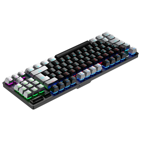 GamePower Eva 5 60M Mekanik Red Switch Türkçe Q 88 Tuş USB Gaming Klavye - 3 Yıl Garantili - 5