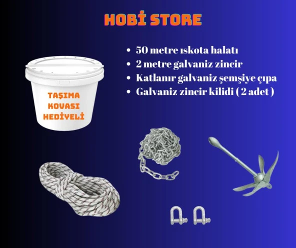 Hobi Store Şemsiye Çıpa Seti ( 2.3 KG )