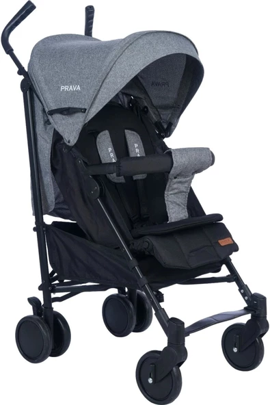 Pars Lüks Baston Bebek Arabası P09 Gri - 2