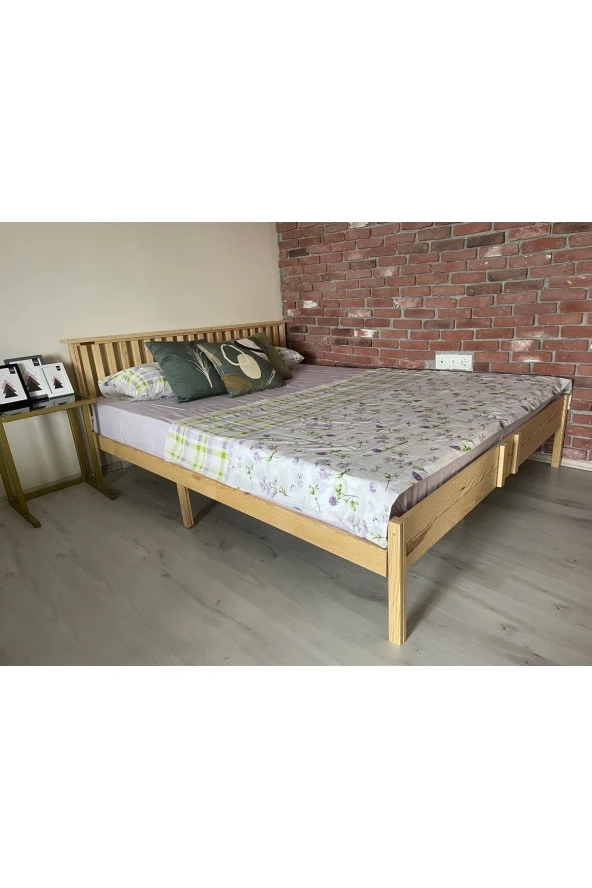 Tarımarwoodhome Tokyo Ahşap Karyola 100x200 cm - 3