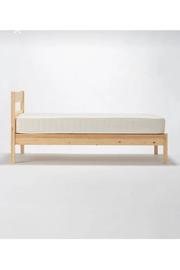 Tarımarwoodhome Colege Ahşap Yatak Karyola 90x190 cm - 4