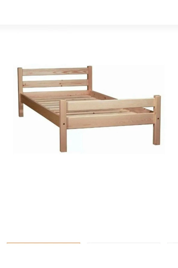 Tarımarwoodhome Colege Ahşap Karyola 120x190 cm - 2