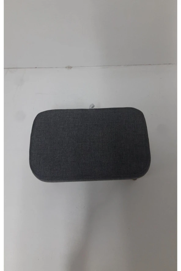 Mc Mobilya Sahra Pufidik Çocuk Puf Tabure Çocuk Pufu Keten Kumaş - Resim 5