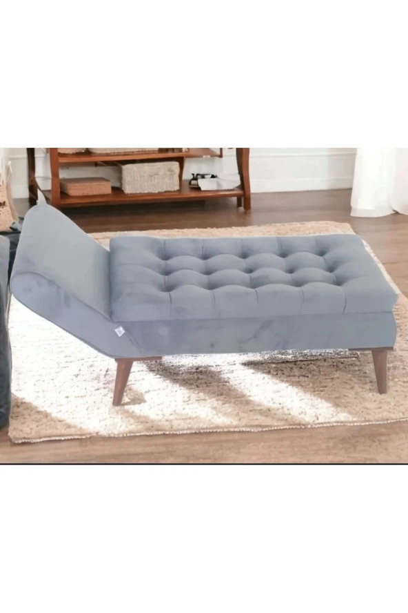 Mc Mobilya Sahra Peri Bench Puf Joseph Dinlenme Koltuğu - Resim 2