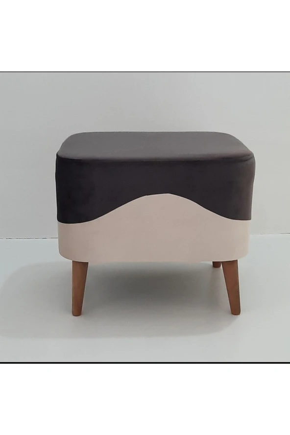 Mc Mobilya Sahra Dikdörtgen Puf Tabure 50X40 - Resim 3