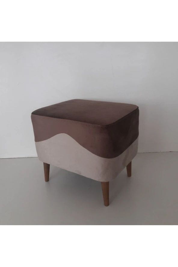 Mc Mobilya Sahra Dikdörtgen Puf Tabure 50X40 - Resim 3