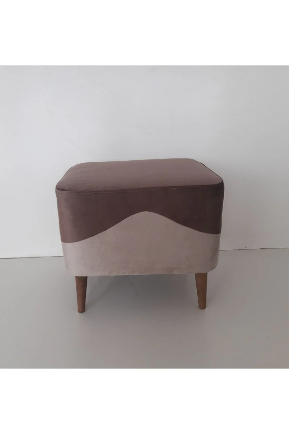 Mc Mobilya Sahra Dikdörtgen Puf Tabure 50X40 - Resim 4