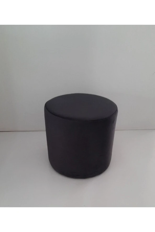 Mc Mobilya Sahra Silindir Daire Puf 45 Cm - Resim 3