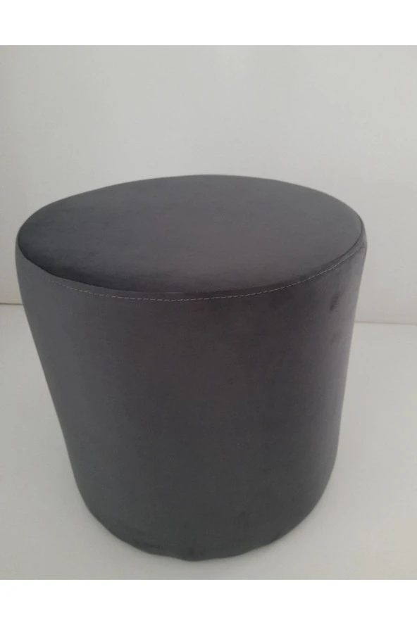 Mc Mobilya Sahra Silindir Daire Puf 45 Cm - Resim 4