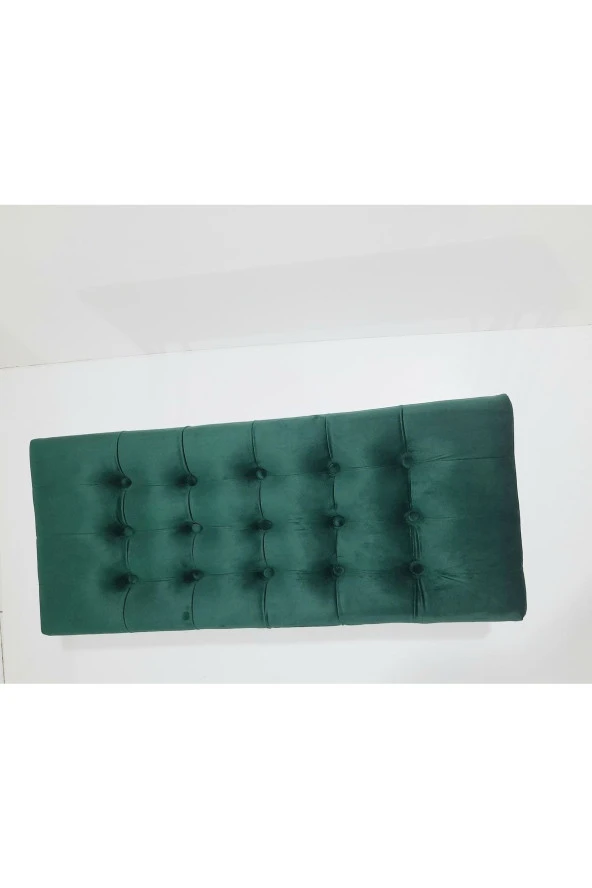 Mc Mobilya Sahra Peri Bench Puf Tabure Metal Ayak - Resim 5