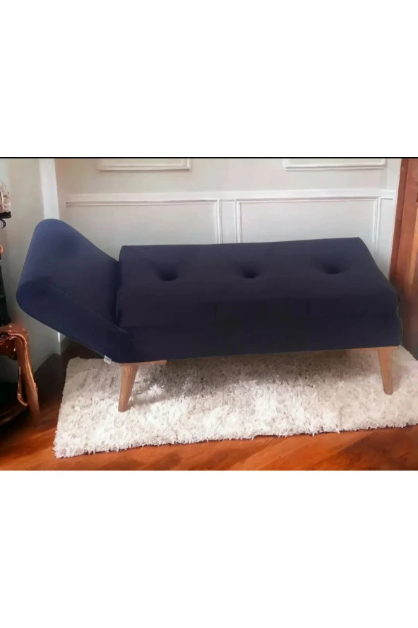 Mc Mobilya Sahra Peri Bench Puf Joseph Dinlenme Koltuğu - Resim 3