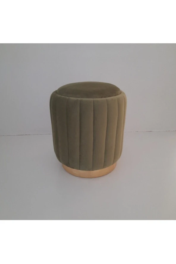 Mc Mobilya Sahra Silindir Daire Puf Tabure ürün görseli