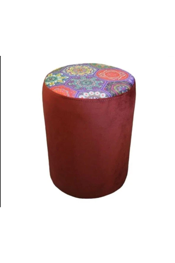 Mc Mobilya Sahra Puf 35 Cm Çapında Puf Tabure - Resim 3