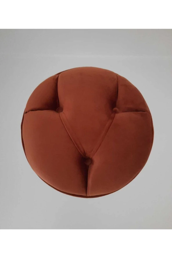 Mc Mobilya Sahra 35 Cap Silindir Puf Tabure Kapitone - Resim 2