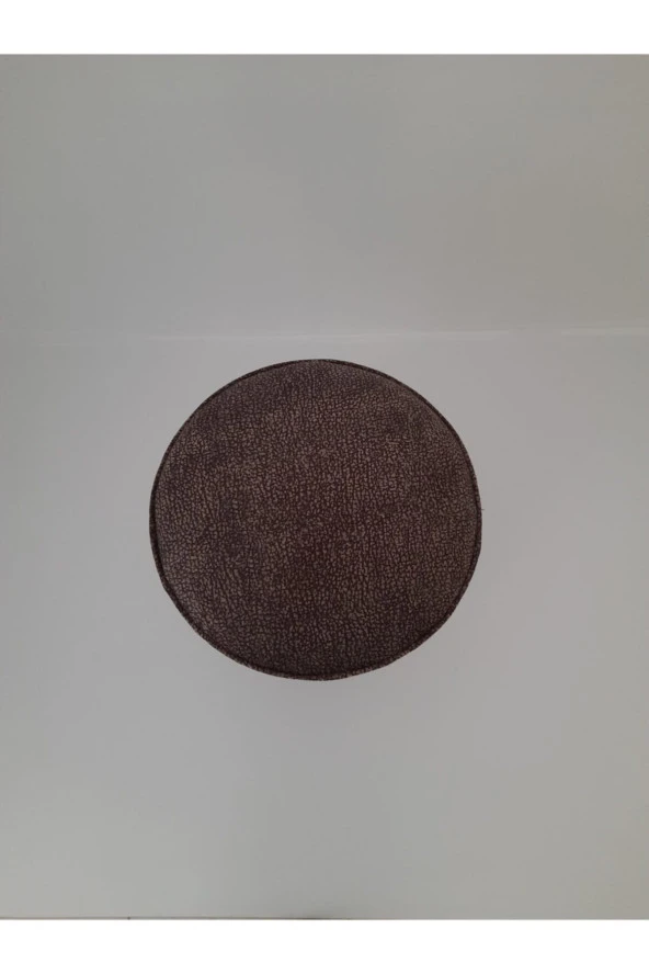 Mc Mobilya 38 Cm Çap Silindir Daire Puf Tabure - Resim 3