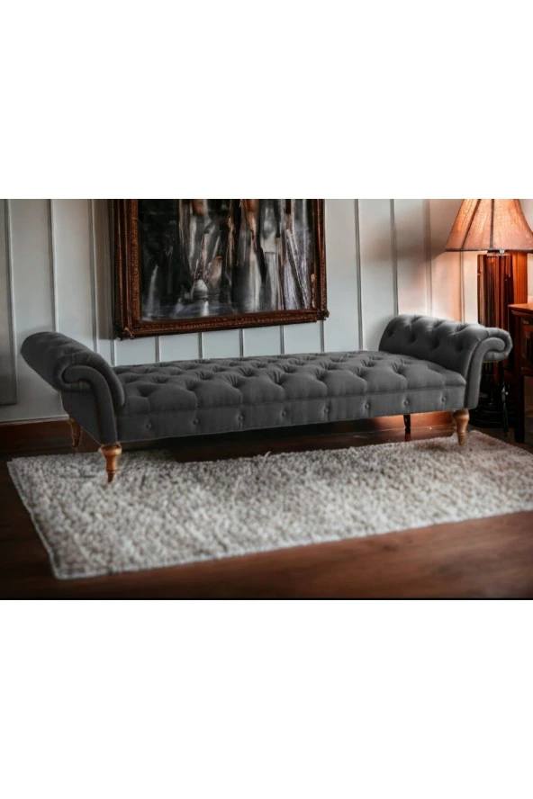 Mc Mobilya Sahra Chester Koltuk Kanepe Bench - 5