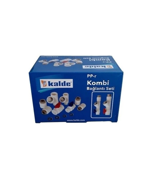 Kalde Kombi Bağlantı Seti 8’li Düz - Kalde ürün görseli 1