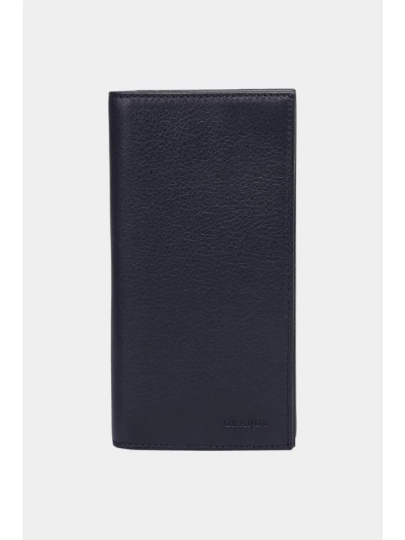 Grande Hakiki Deri Erkek Cüzdan Lacivert 1764 ürün görseli 1