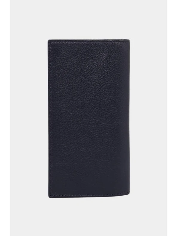 Grande Hakiki Deri Erkek Cüzdan Lacivert 1764 - Resim 3