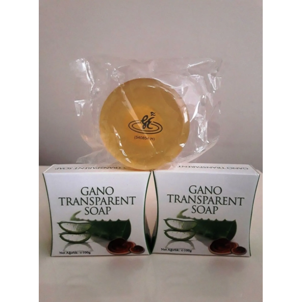 Gano Transparent Soap Şefaf Sabun 2 Kutu