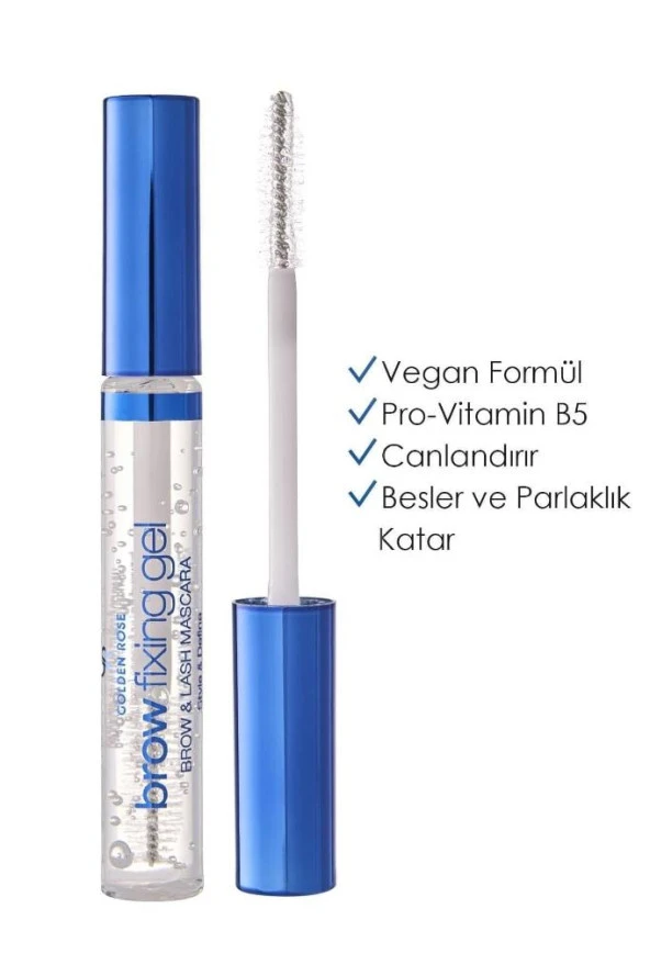 Golden Rose Brow Fixing Gel Kaş Maskarası