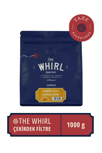 The Whirl ESPRESSO TANNED 1 kg Çekirdek Kah429°F